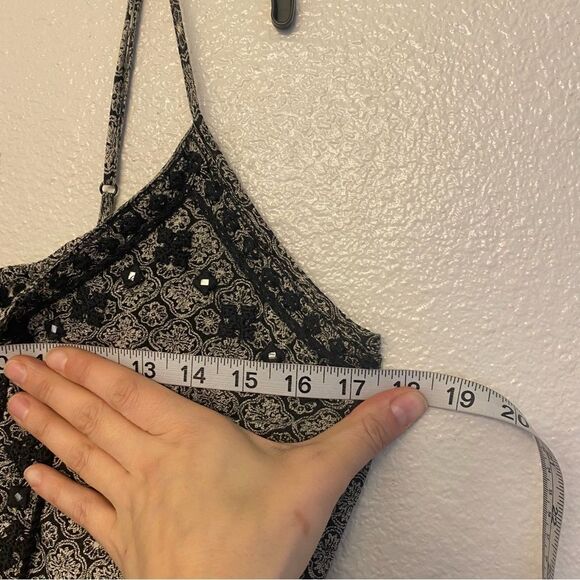 American Eagle Outfitters Black and Cream Romper - Picture 10 of 12